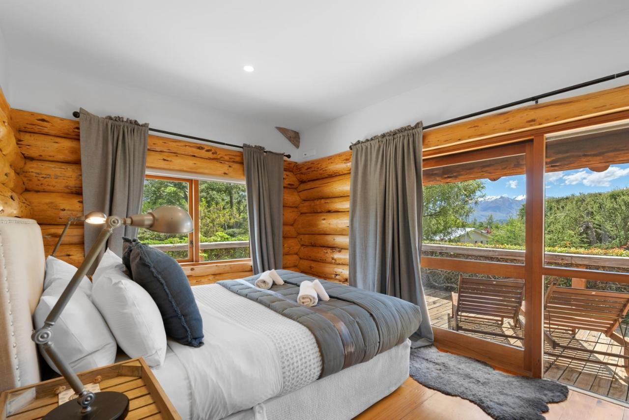 Вилла The Log House Ванака Экстерьер фото